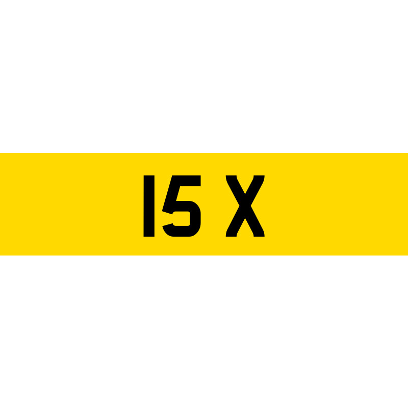 15 X Number Plate | SwiftReg