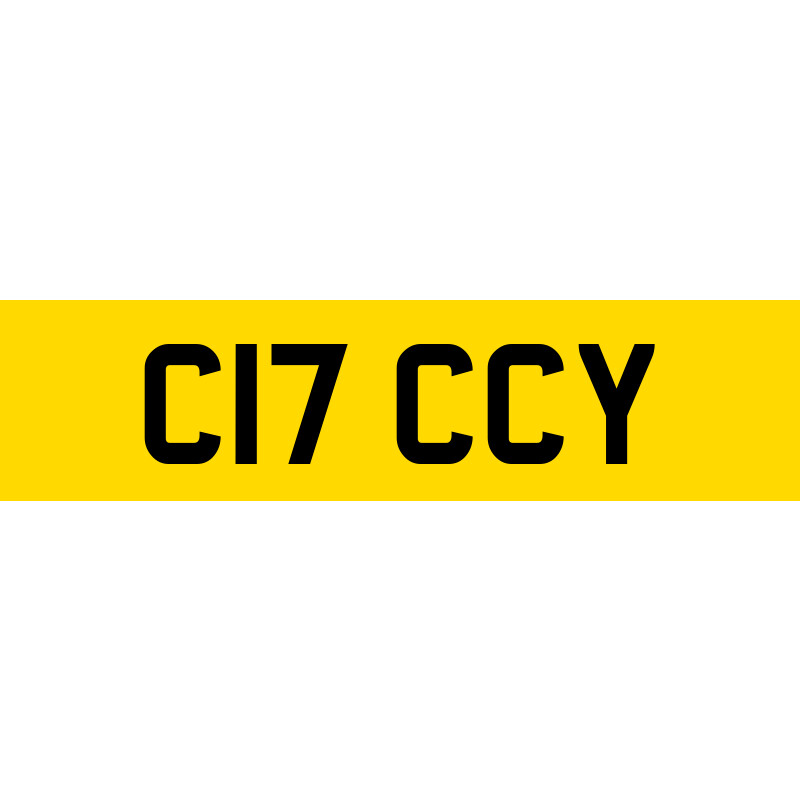 C17 CCY Number Plate | SwiftReg