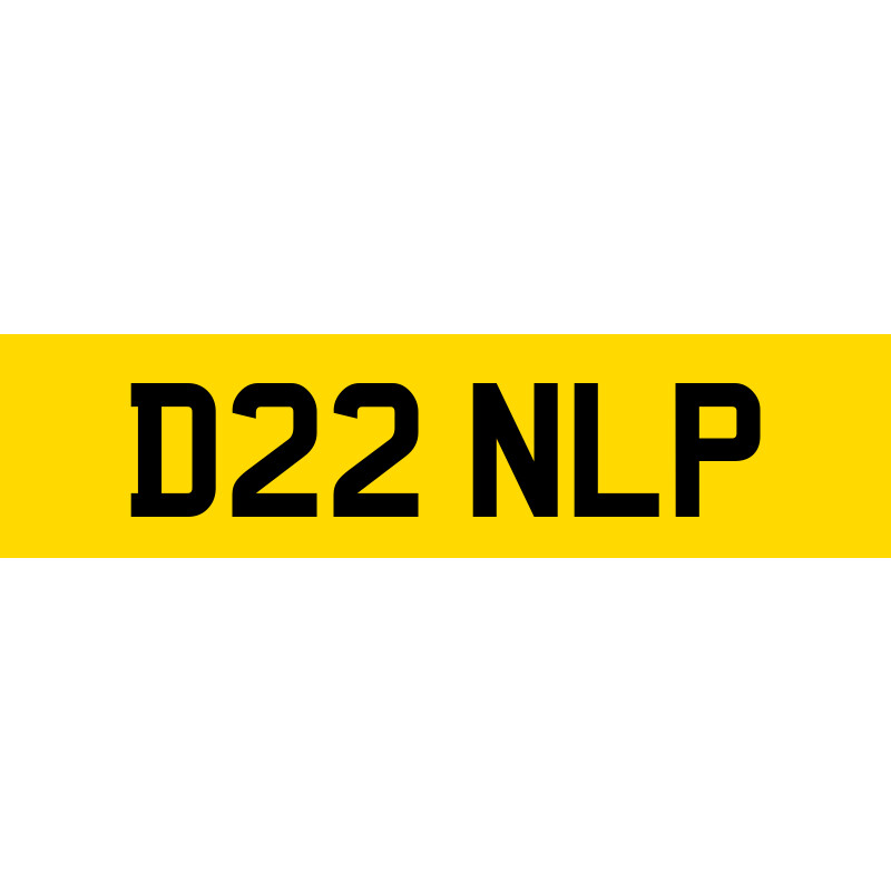 D22 NLP Number Plate | SwiftReg