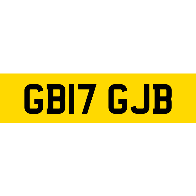 GB17 GJB Number Plate | SwiftReg