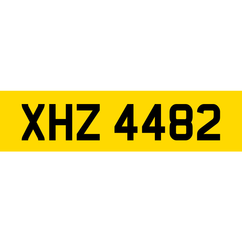 XHZ 4482 Number Plate | SwiftReg